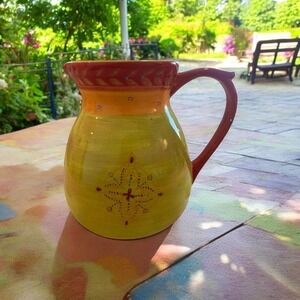 Batik Pitcher by 222 Fifth PTS International - Vibrant Colors Beautiful